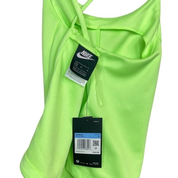 NWT Nike Sportswear Icon Clash Tennis Green Tank Top Women’s Size M (DA3120-345) - Picture 7 of 9